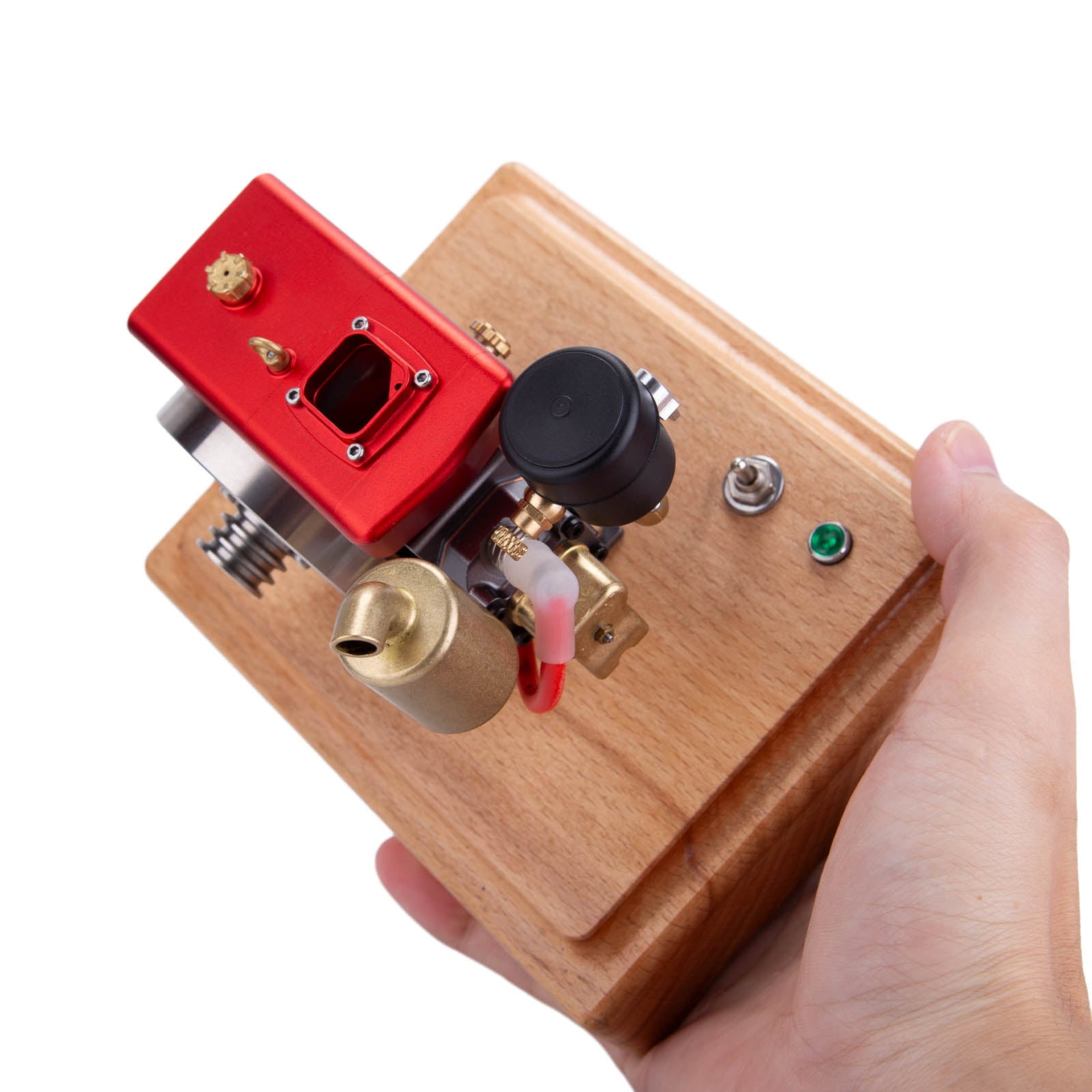 RETROL 1/8 Scale 2.6cc Mini 4 Stroke Gas Engine Model with Evaporative Cooling-helloworld7