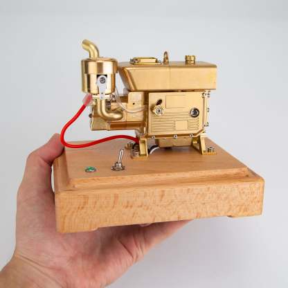 RETROL 1/8 Scale 2.6cc Mini 4 Stroke Gas Engine Model with Evaporative Cooling-helloworld7