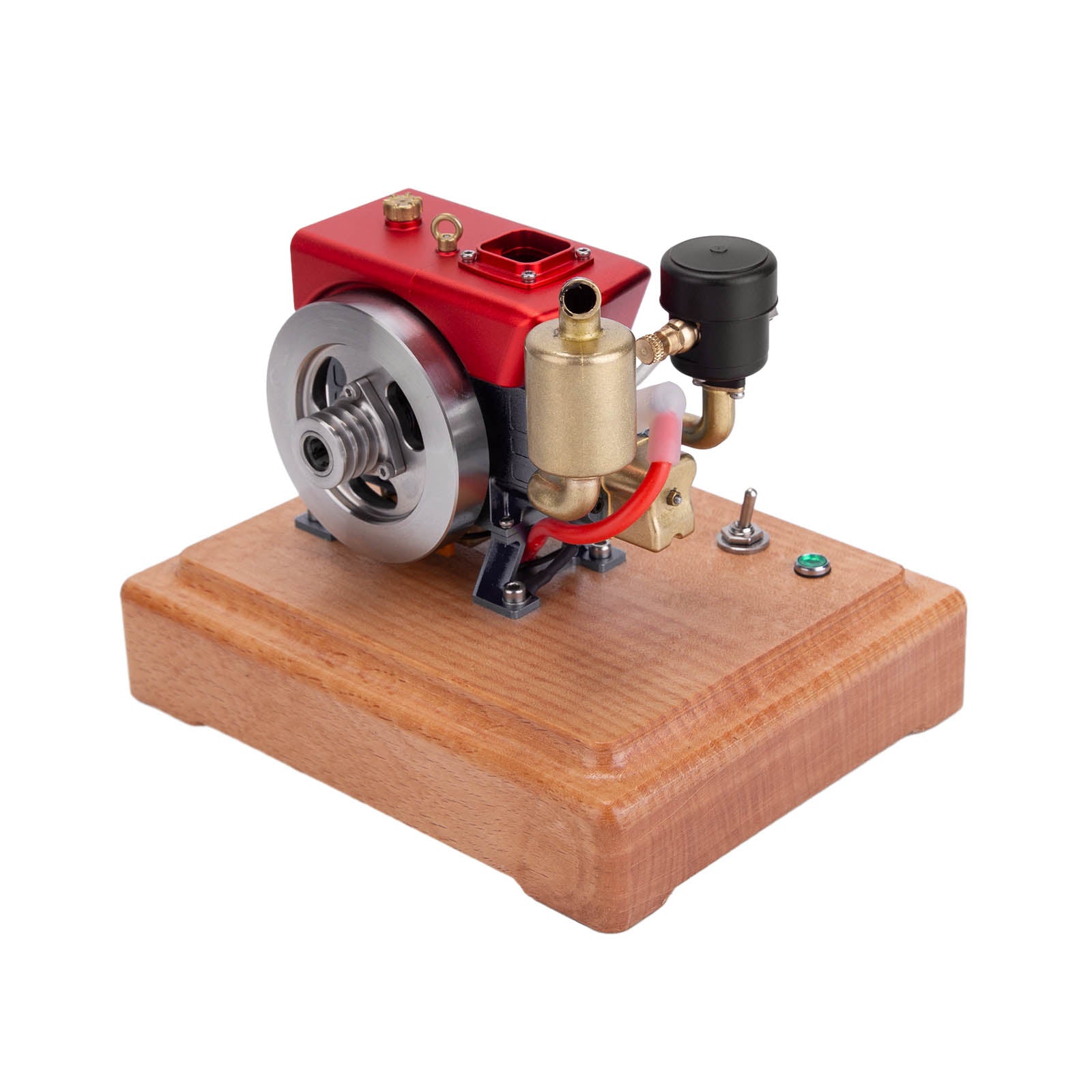 RETROL 1/8 Scale 2.6cc Mini 4 Stroke Gas Engine Model with Evaporative Cooling-helloworld7