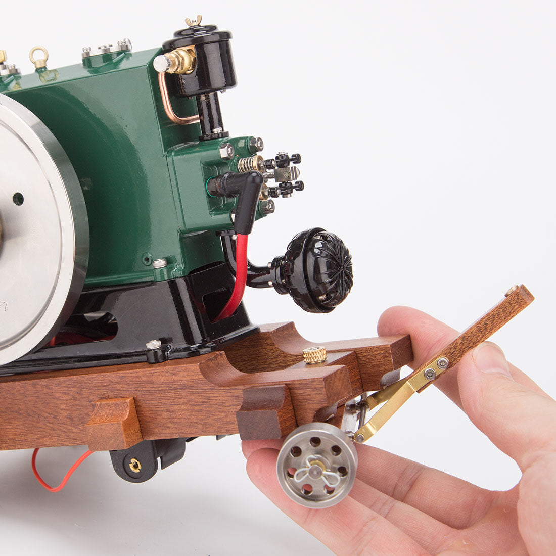RETROL 1/8 Scale 3.6cc Vintage 4 Stroke Water Cooled Gas Engine Model Gift-helloworld7