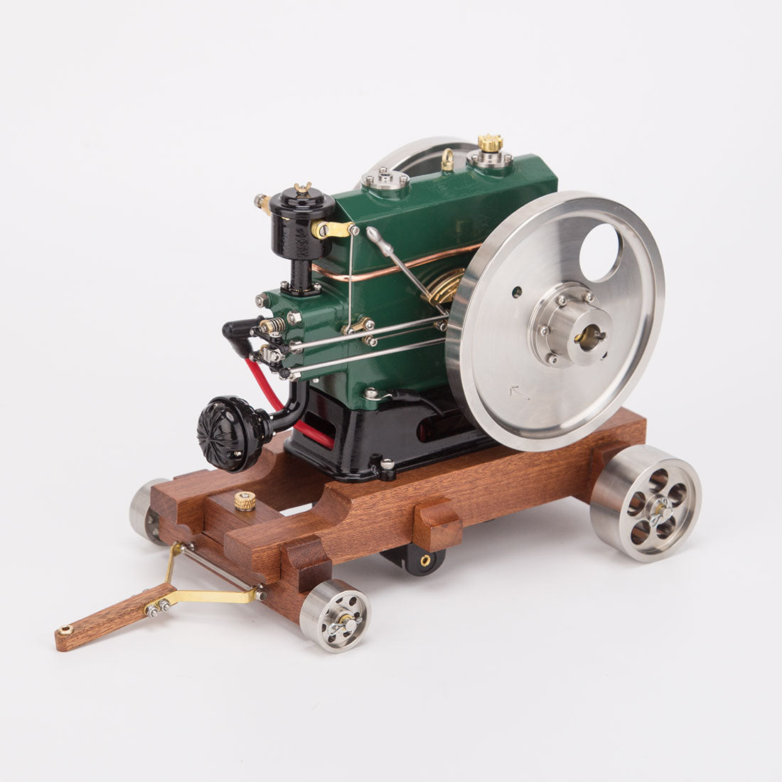 RETROL 1/8 Scale 3.6cc Vintage 4 Stroke Water Cooled Gas Engine Model Gift-helloworld7