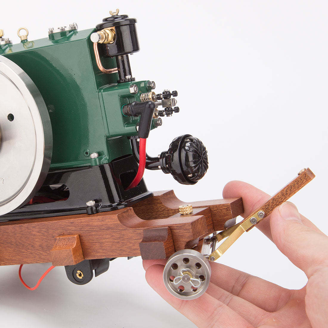 RETROL 1/8 Scale 3.6cc Vintage 4 Stroke Water Cooled Gas Engine Model Gift-helloworld7