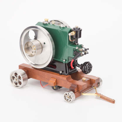 RETROL 1/8 Scale 3.6cc Vintage 4 Stroke Water Cooled Gas Engine Model Gift-helloworld7
