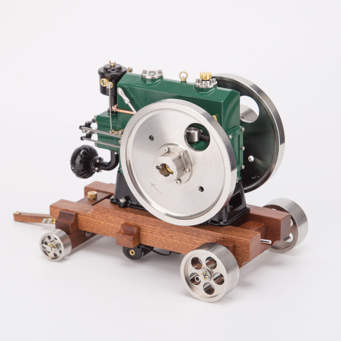 RETROL 1/8 Scale 3.6cc Vintage 4 Stroke Water Cooled Gas Engine Model Gift-helloworld7