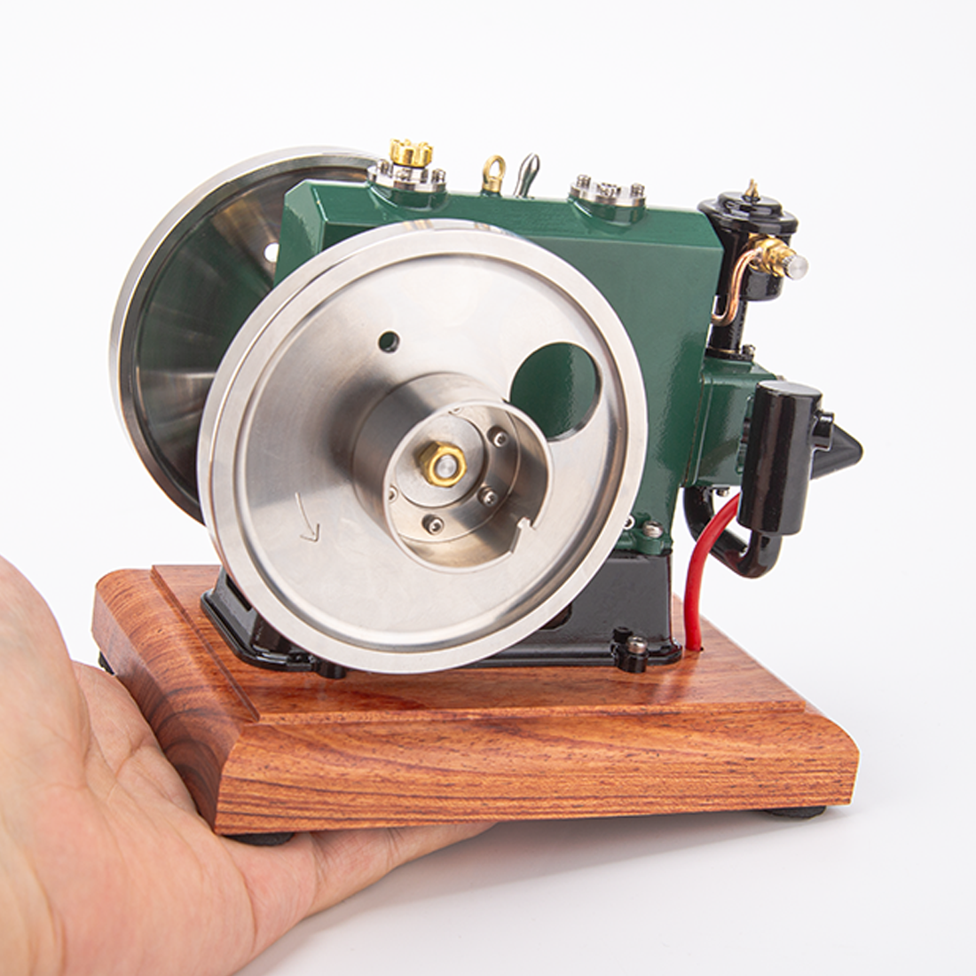 RETROL 1/8 Scale 3.6cc Vintage 4 Stroke Water Cooled Gas Engine Model Gift-helloworld7