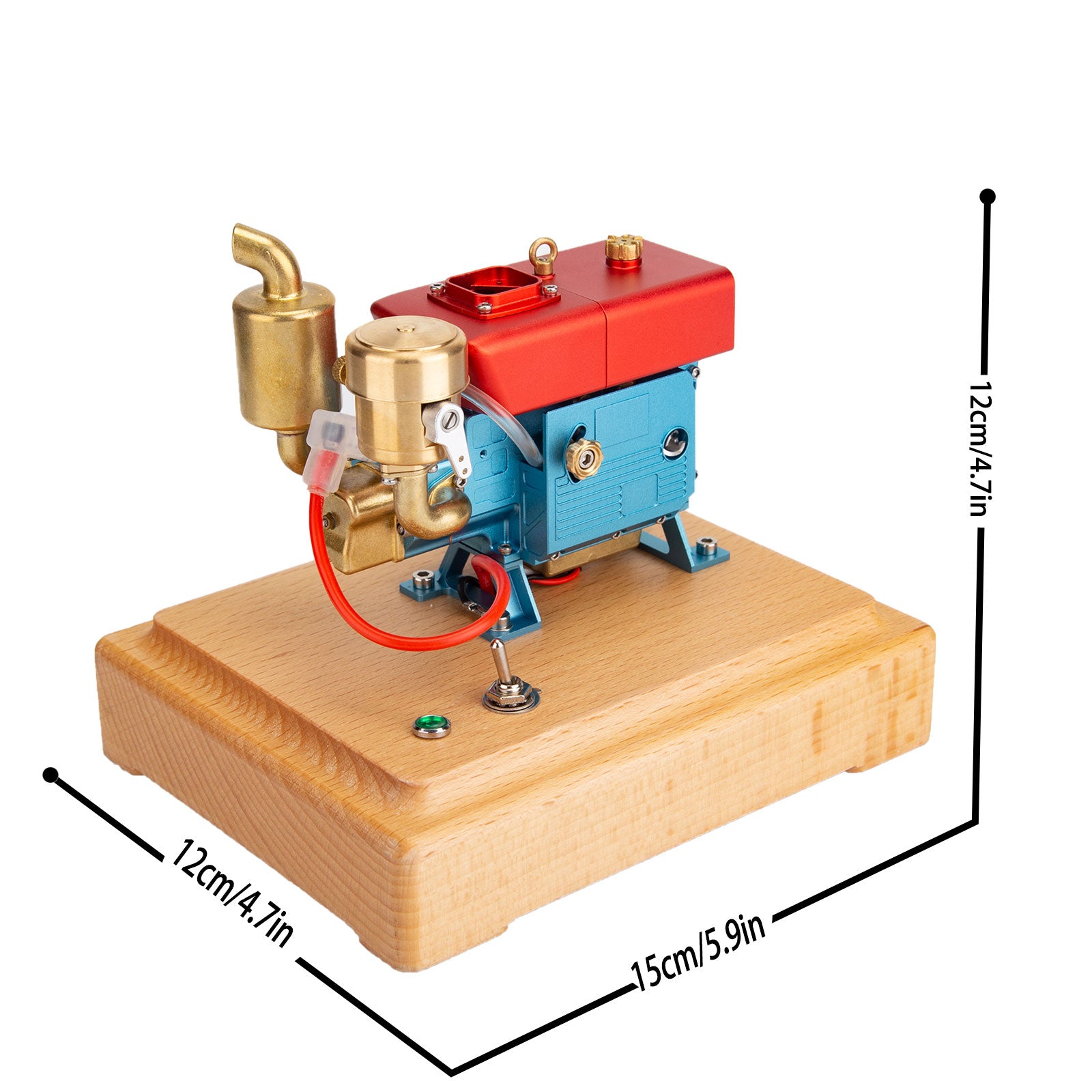 RETROL MUSA 2.2cc Mini 4 Stroke Evaporative Water Cooled Tractor Engine Model-helloworld7