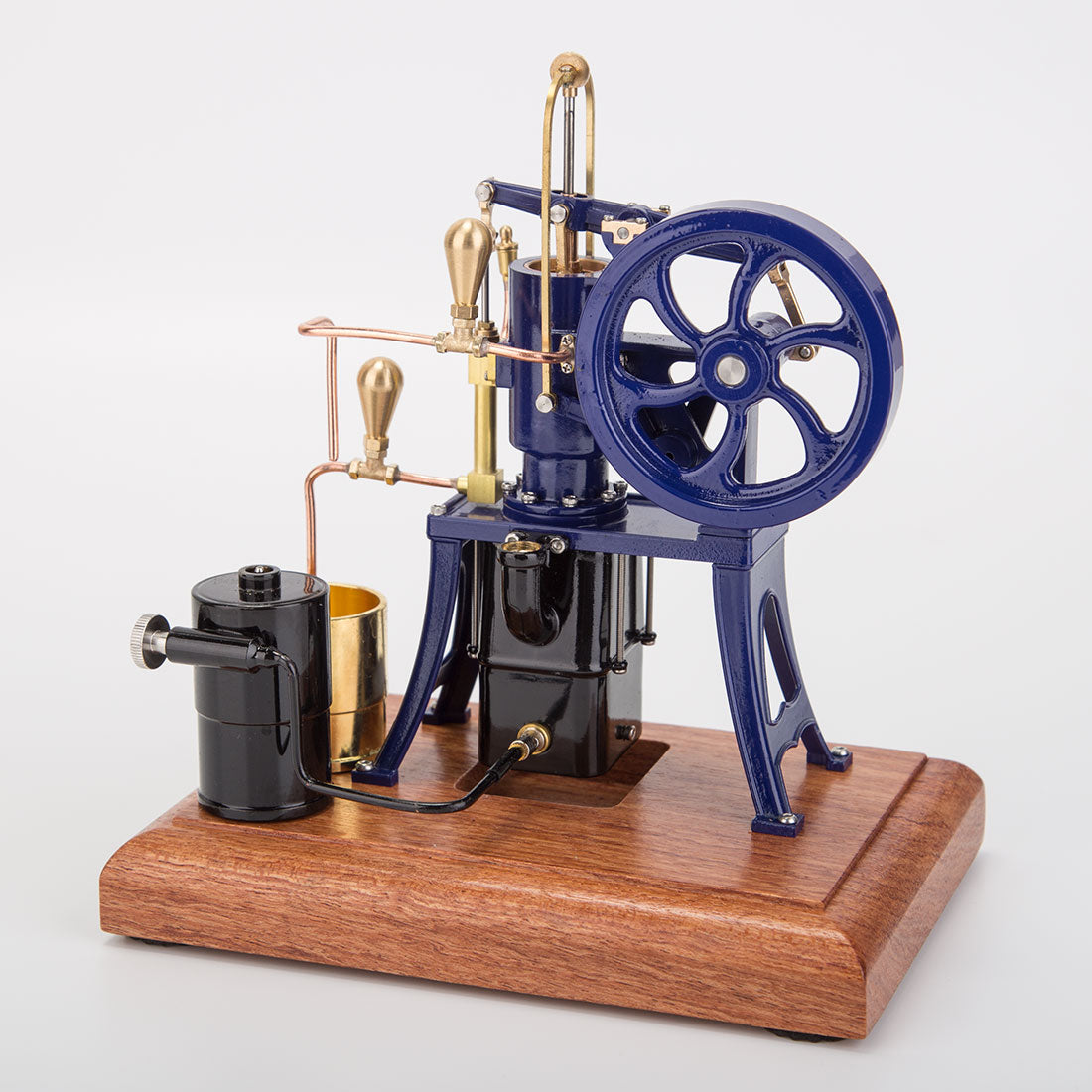 RETROL R01 1/12 Scale Brass Hot Air Pumping Engine Model Butane Powered Gift-helloworld7