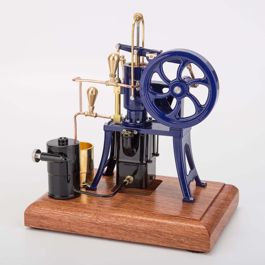 RETROL R01 1/12 Scale Brass Hot Air Pumping Engine Model Butane Powered Gift-helloworld7
