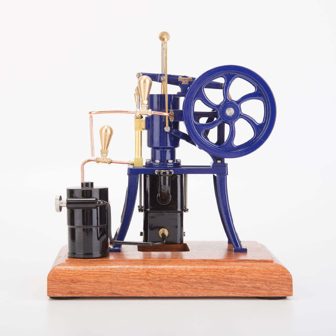 RETROL R01 1/12 Scale Brass Hot Air Pumping Engine Model Butane Powered Gift-helloworld7
