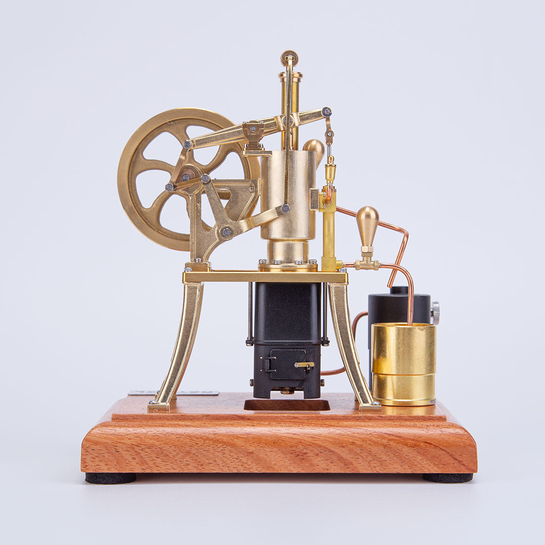 RETROL R01 1/12 Scale Brass Hot Air Pumping Engine Model Butane Powered Gift-helloworld7