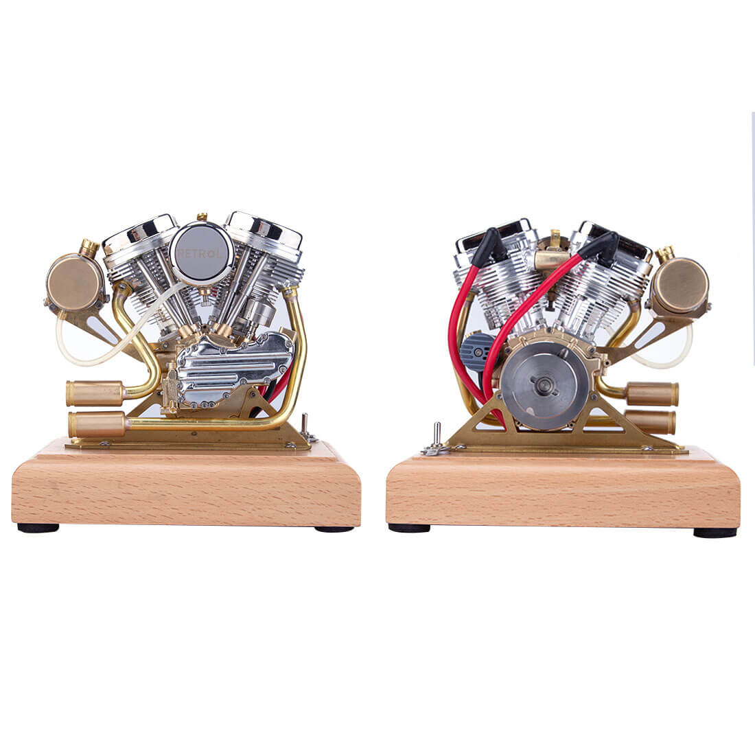 RETROL R30 4.2cc V-Twin Panhead 4 Stroke Mini Gasoline Engine Model Gift