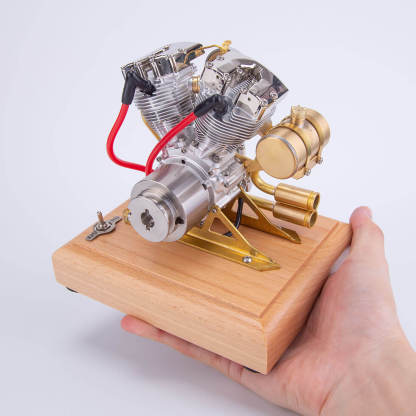 RETROL R31 4.2cc V-Twin Shovelhead Miniature Gasoline Engine Model Gift
