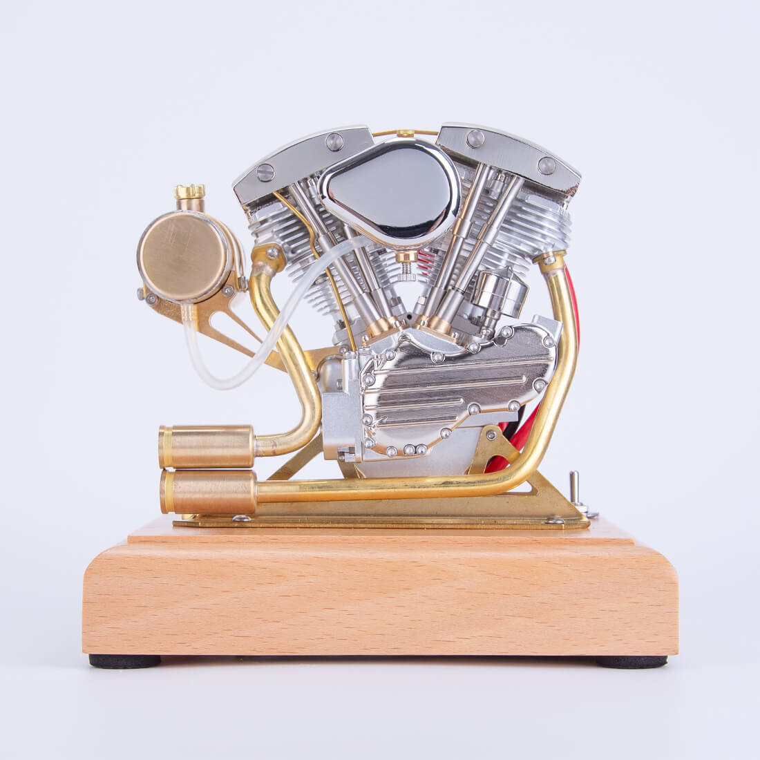 RETROL R32 4.2cc V-Twin OHV 4 Stroke Mini Gasoline Engine Model Shovelhead Style Gift