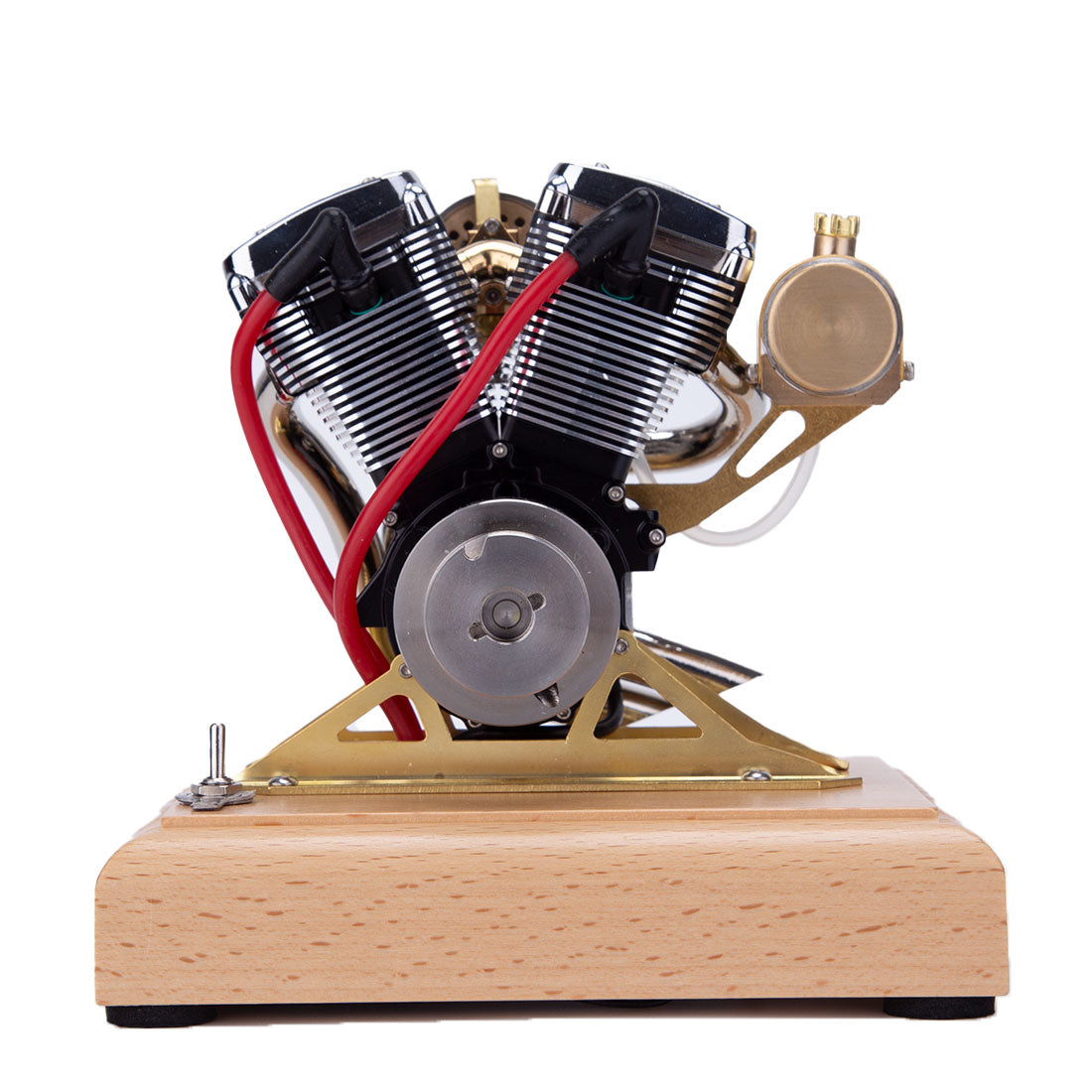 RETROL R33 Evolution 4.2cc V-Twin OHV 4 Stroke Miniature Motorcycle Engine Model Gift-helloworld7
