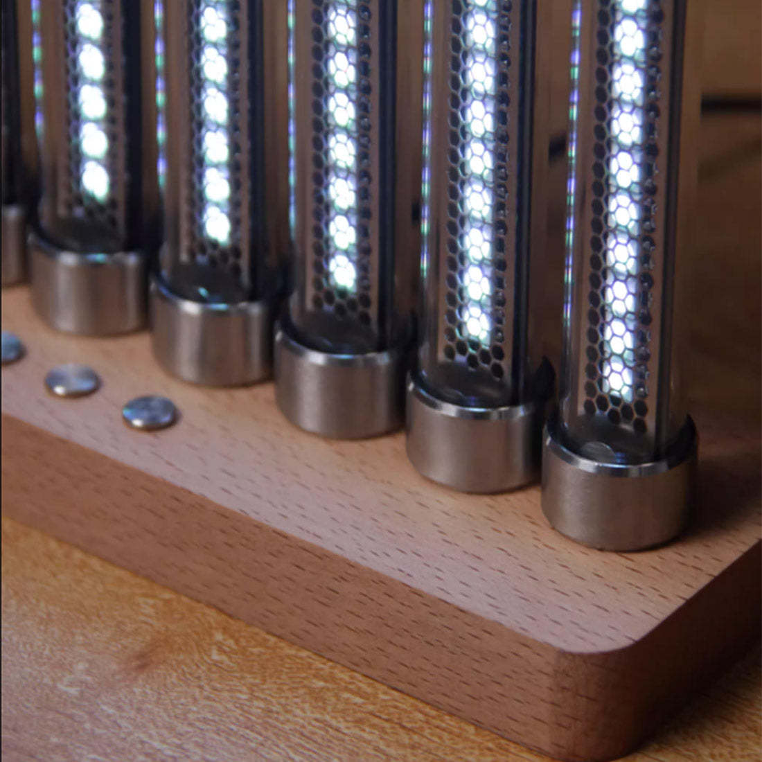 RGB Nixie Tube Music Spectrum Analyzer Sound Reactive Audio Visualizer Retro Desk Decor-helloworld7