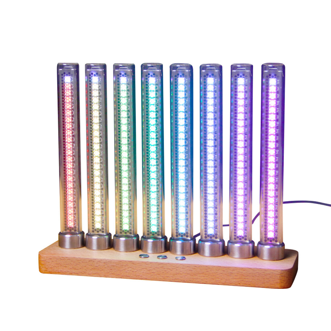 RGB Nixie Tube Music Spectrum Analyzer Sound Reactive Audio Visualizer Retro Desk Decor-helloworld7