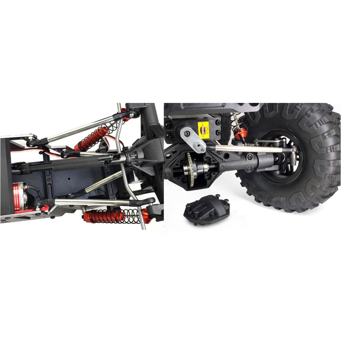 RGT 18100 Trample 1/10 Scale 4WD Rock Crawler Anti-Torque Twist Reverse Drive