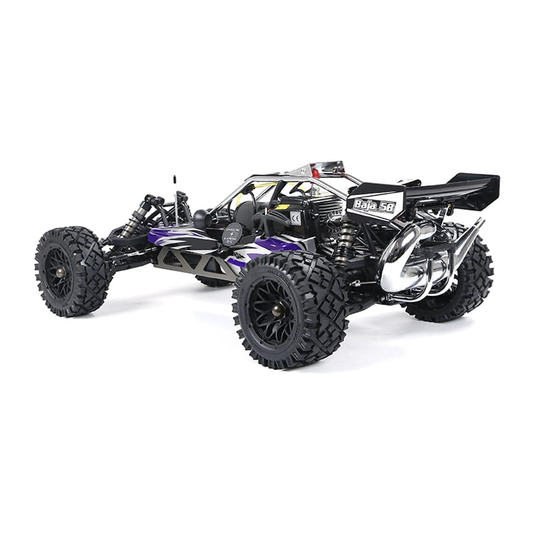Rovan BAHA320 1/5 Scale 32cc Gas Powered 2WD Off Road Buggy RTR Black