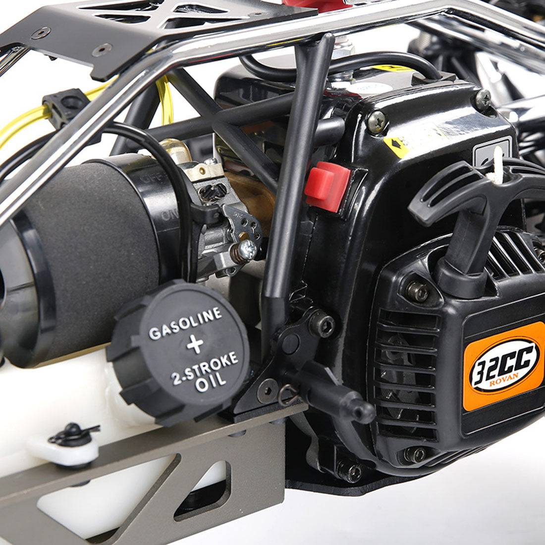 Rovan BAHA320 1/5 Scale 32cc Gas Powered 2WD Off Road Buggy RTR Black