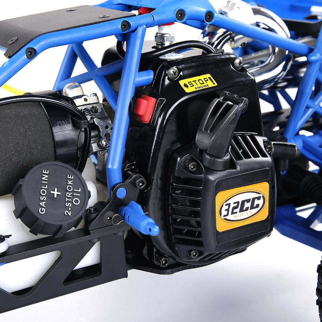Rovan BAHA320 1/5 Scale 32cc Gas Powered 2WD RC Buggy Limited Edition Blue 120km/h