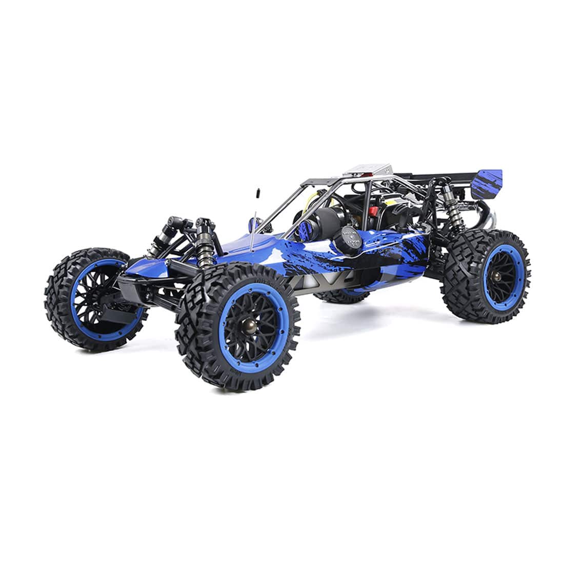 Rovan BAHA320 Blue 1/5 Scale 32cc Gas Powered 2WD Off Road RC Buggy