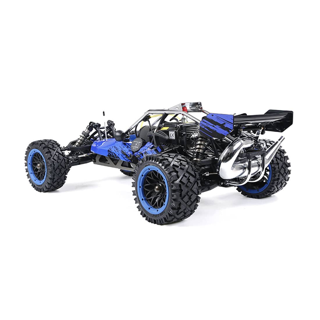 Rovan BAHA320 Blue 1/5 Scale 32cc Gas Powered 2WD Off Road RC Buggy