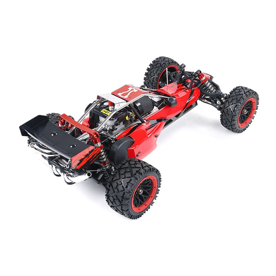 Rovan BAHA320 Red 1/5 Scale 32cc Gas Powered 2WD High Performance RC Buggy