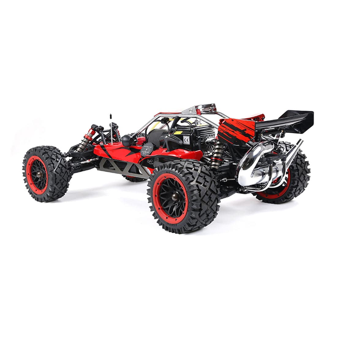 Rovan BAHA320 Red 1/5 Scale 32cc Gas Powered 2WD High Performance RC Buggy
