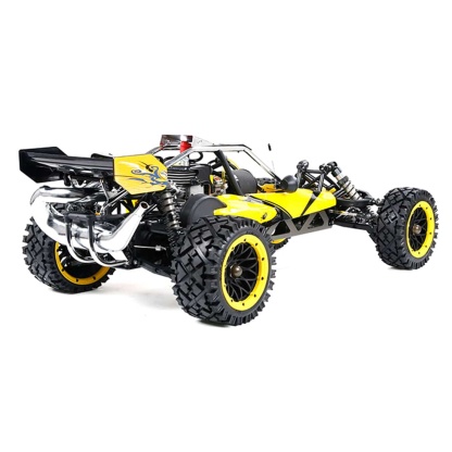 Rovan BAHA320 Yellow 1/5 Scale 32cc Gas Powered 2WD High Speed RC Buggy