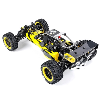 Rovan BAHA320 Yellow 1/5 Scale 32cc Gas Powered 2WD High Speed RC Buggy