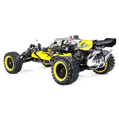 Rovan BAHA320 Yellow 1/5 Scale 32cc Gas Powered 2WD High Speed RC Buggy