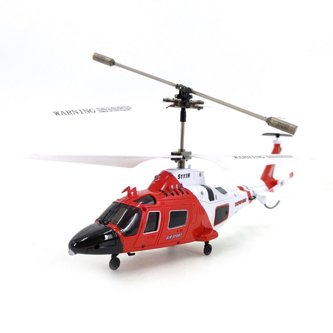 S111H 3CH Mini RC Helicopter with Gyro & Obstacle Avoidance RTF for Beginners