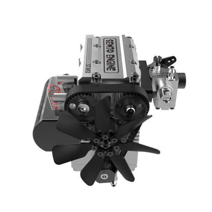 SEMTO ST-NF2 DIY 2-Cylinder 4-Stroke Nitro Engine Model Kit – Working Desktop Internal Combustion Engine-helloworld7