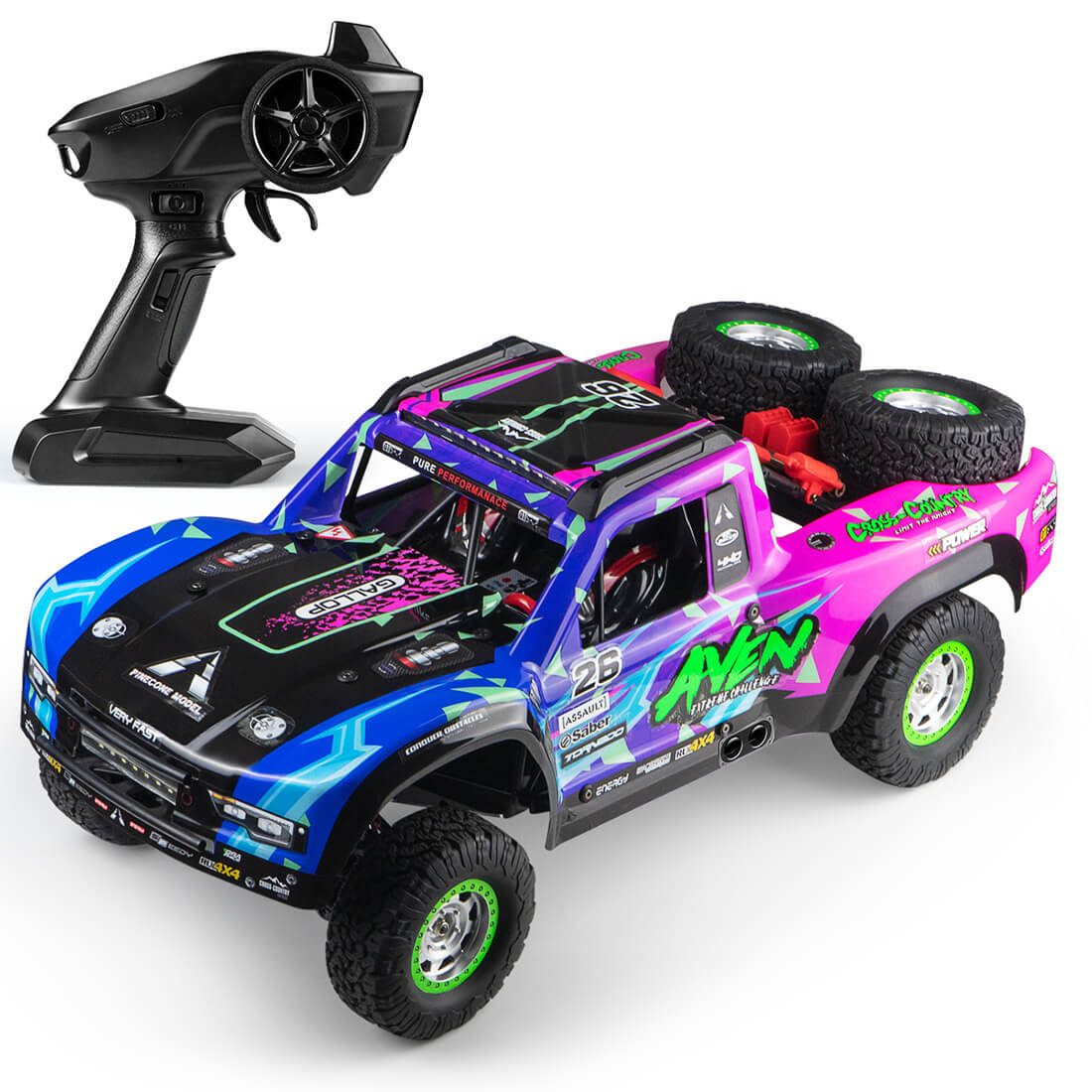 SG-1002SE 1/10 Scale 4WD 70km/h Brushless Electric RC Desert Trophy Truck with ESP