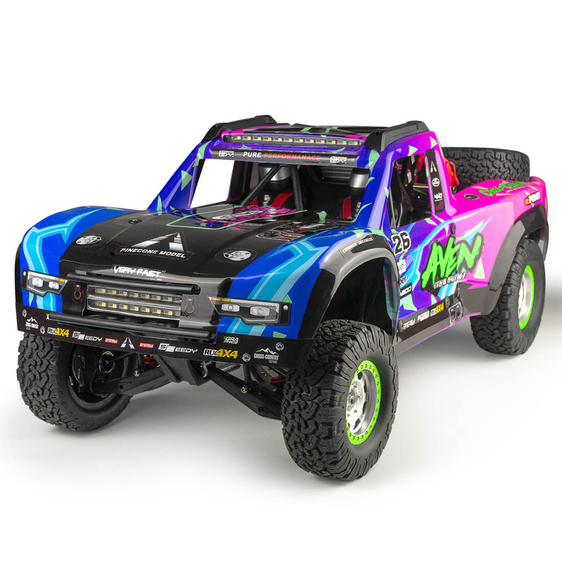 SG-1002SE 1/10 Scale 4WD 70km/h Brushless Electric RC Desert Trophy Truck with ESP