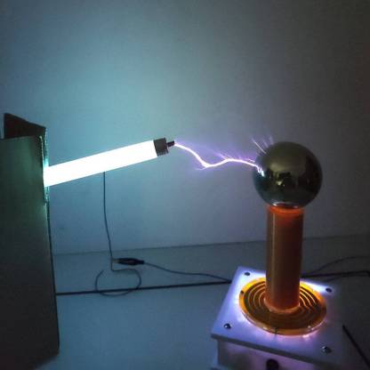 SGTC Spark Gap Tesla Coil 10cm Arc Artificial Lightning Generator Wireless Transmission Science Gift-helloworld7