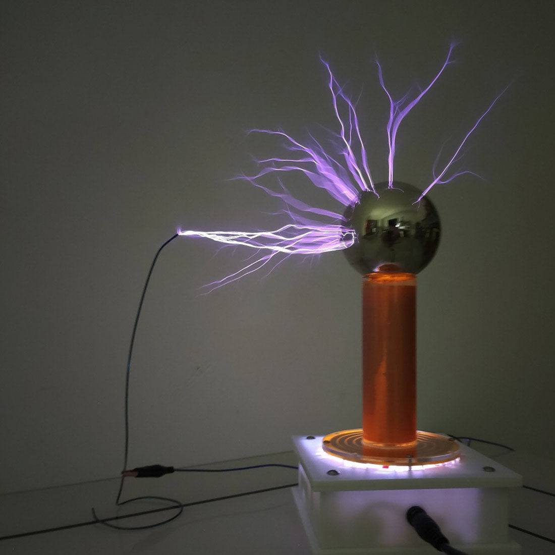 SGTC Spark Gap Tesla Coil 10cm Arc Artificial Lightning Generator Wireless Transmission Science Gift-helloworld7