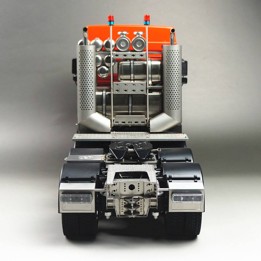 Scaleclub 1/14 Scale 8x8 All Metal Heavy Tractor Truck Chassis Kit with Shell No Electronics for Custom RC Builds-helloworld7