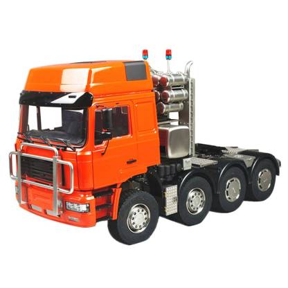 Scaleclub 1/14 Scale 8x8 All Metal Heavy Tractor Truck Chassis Kit with Shell No Electronics for Custom RC Builds-helloworld7
