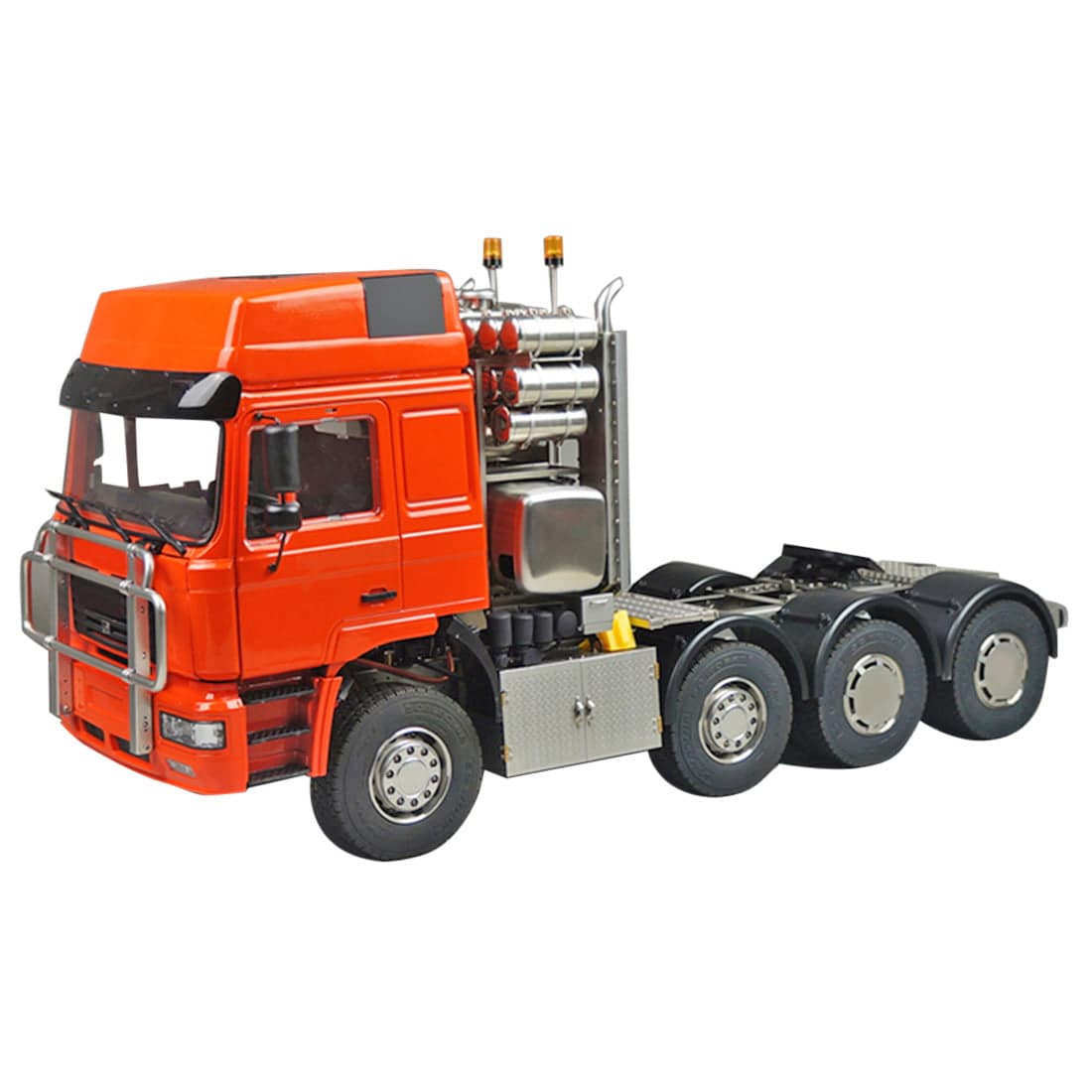 Scaleclub 1/14 Scale 8x8 All Metal Heavy Tractor Truck Chassis Kit with Shell No Electronics for Custom RC Builds-helloworld7