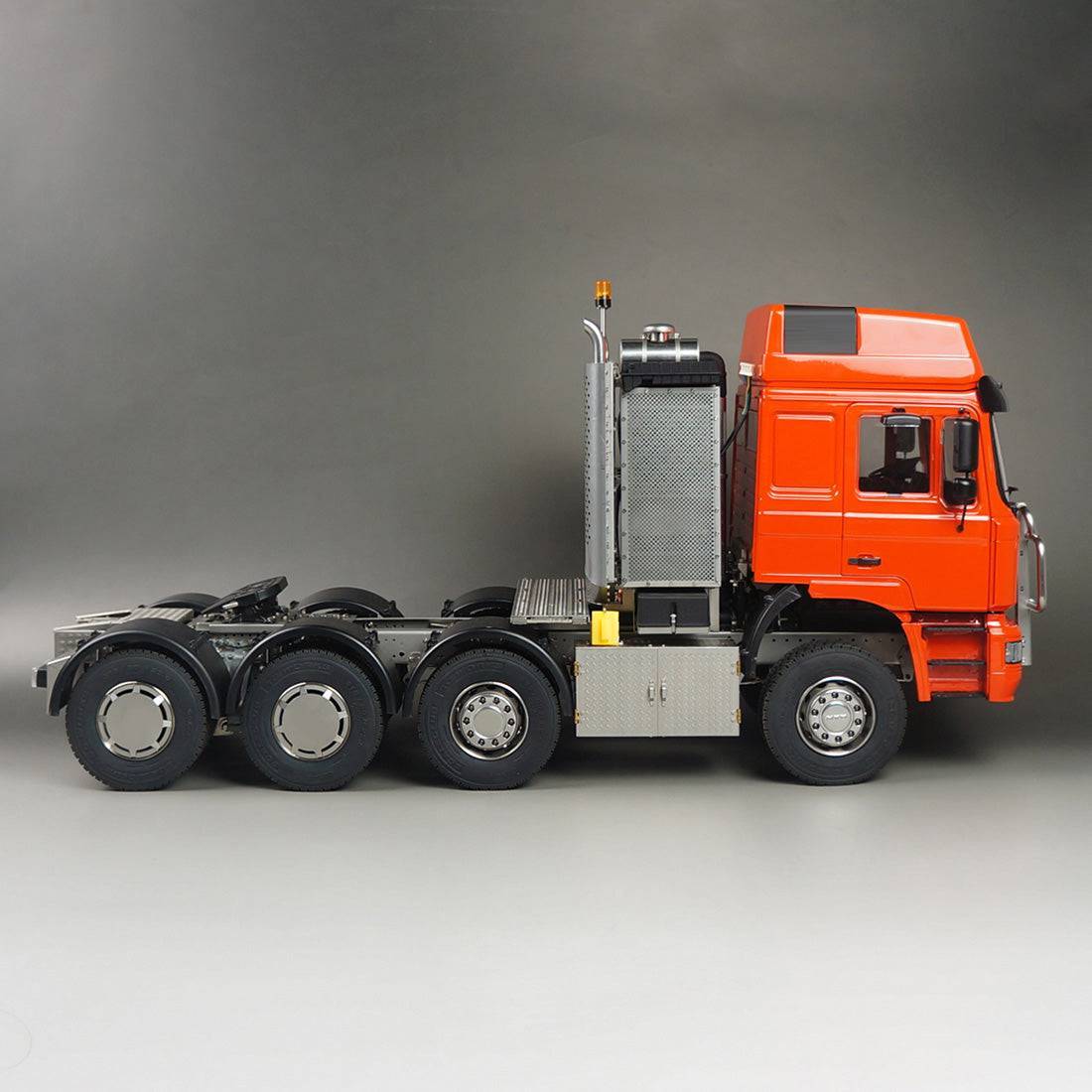 Scaleclub 1/14 Scale 8x8 All Metal Heavy Tractor Truck Chassis Kit with Shell No Electronics for Custom RC Builds-helloworld7