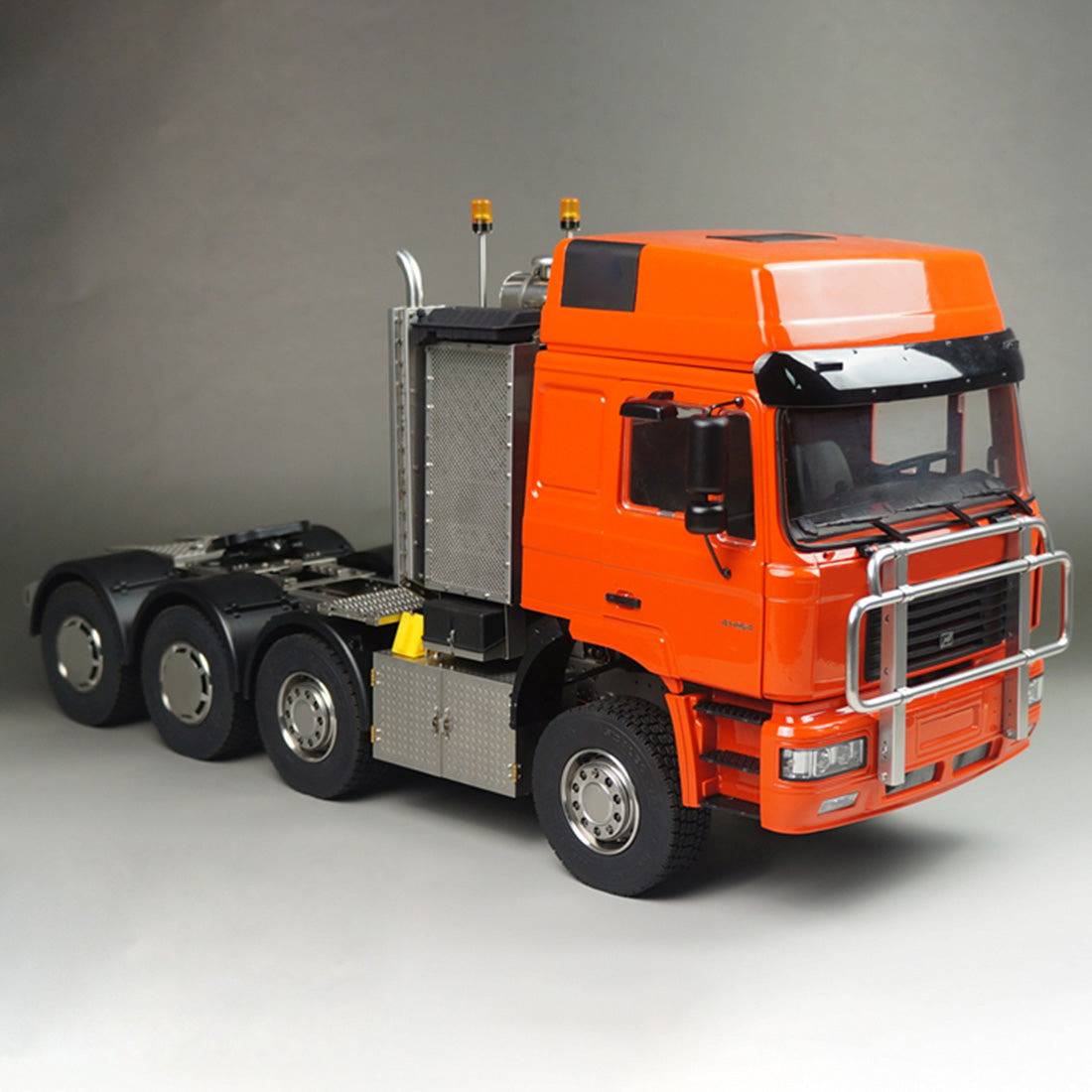 Scaleclub 1/14 Scale 8x8 All Metal Heavy Tractor Truck Chassis Kit with Shell No Electronics for Custom RC Builds-helloworld7