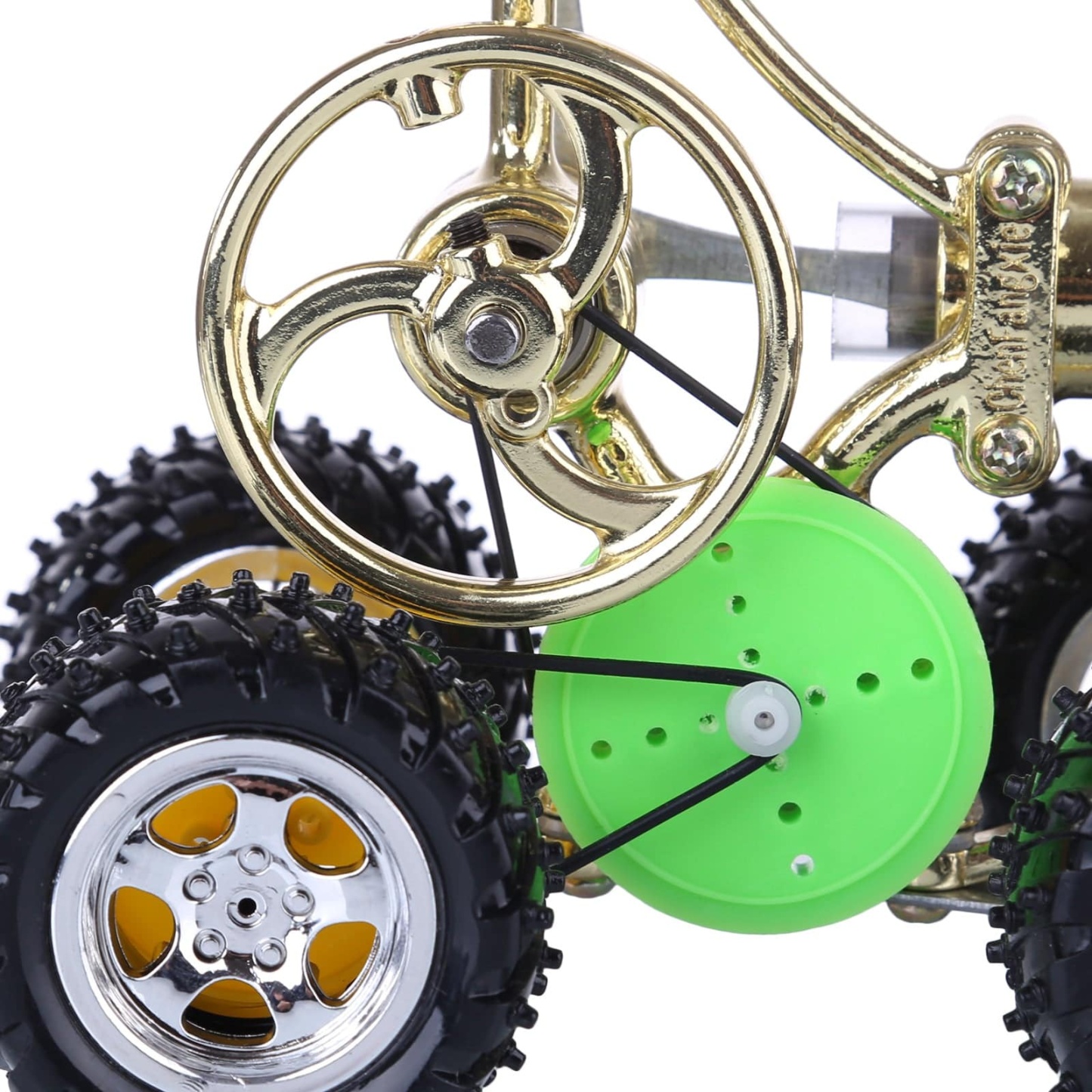 Single Cylinder Stirling Engine Car Model Hybrid Electric Power Science Gift