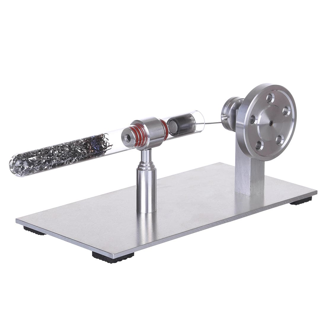 Single Cylinder Thermoacoustic Stirling Engine Model Heat Wave Power Physics Experiment Toy