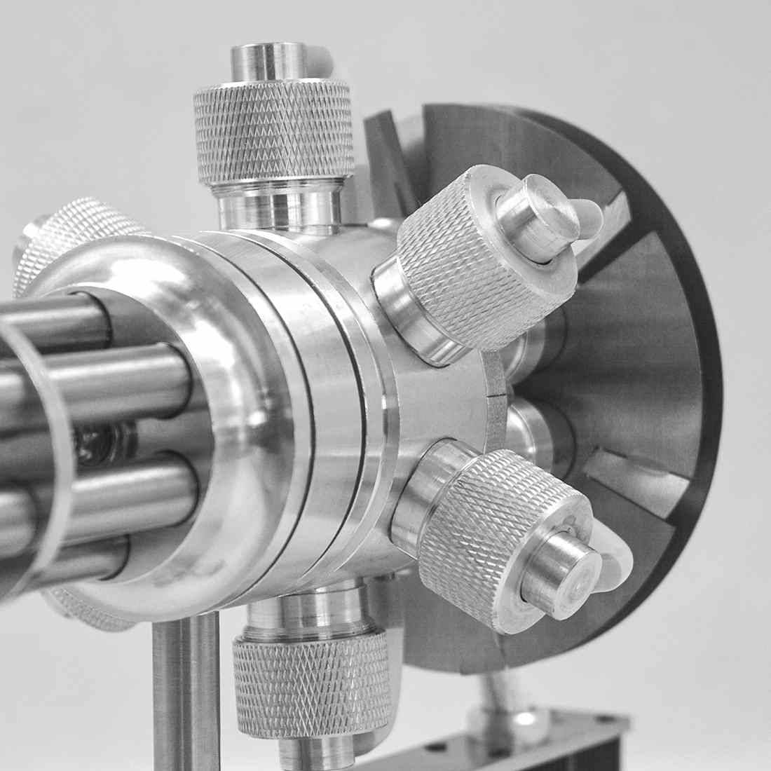Six Cylinder Gatling Rotating Stirling Engine Model Metal Hot Air Motor Gift