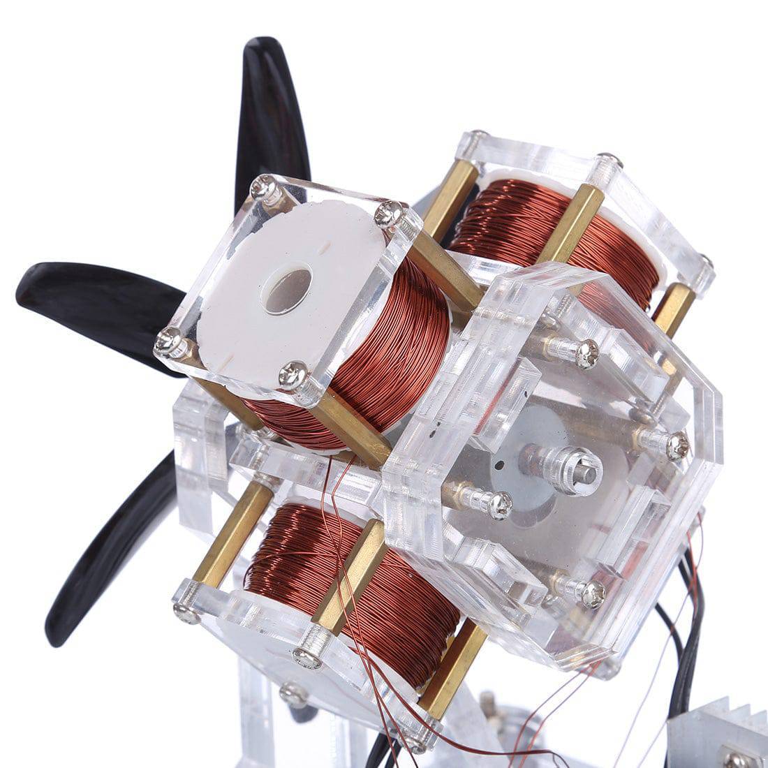 Stark Hall Sensor Brushless Motor Model High Speed Physics Science Education Toy