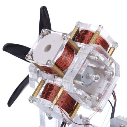 Stark Hall Sensor Brushless Motor Model High Speed Physics Science Education Toy