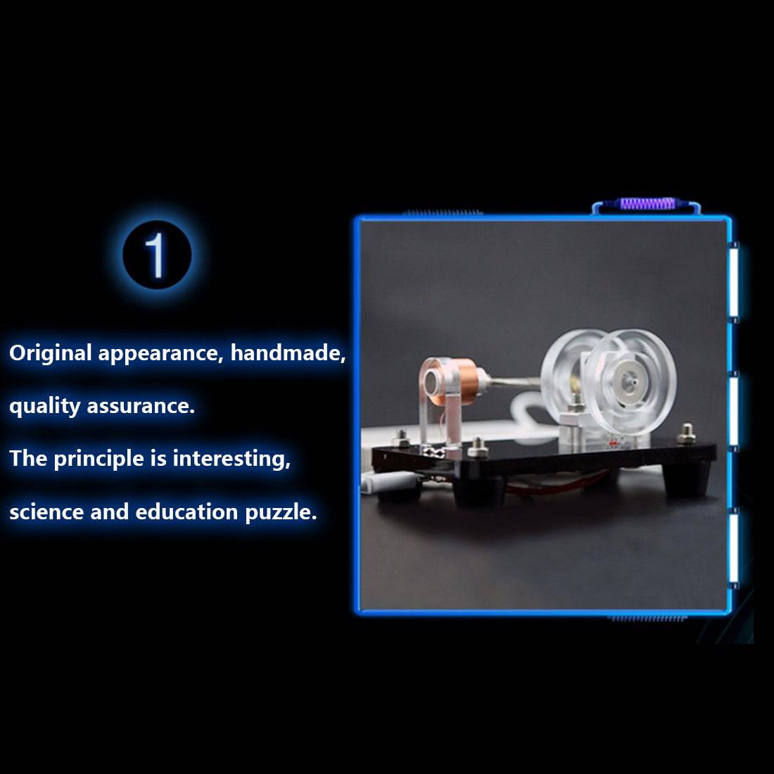 Stark Single Coil Reciprocating Hall Motor Brushless Physics Science Toy