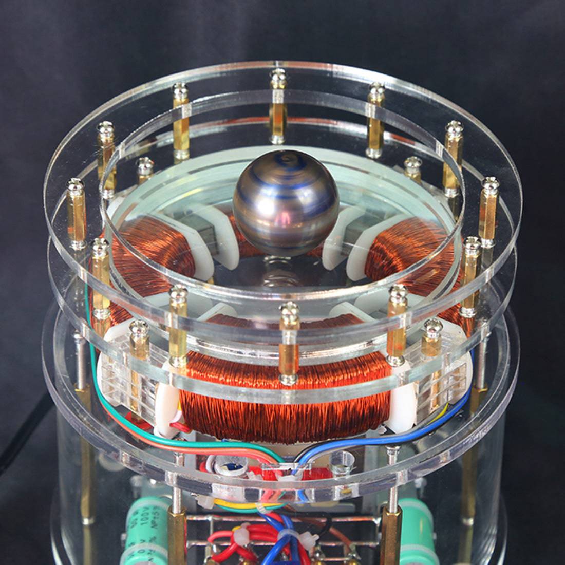 Stark Tesla Egg of Columbus Rotating Magnetic Field AC Motor Model Science Experiment Toy