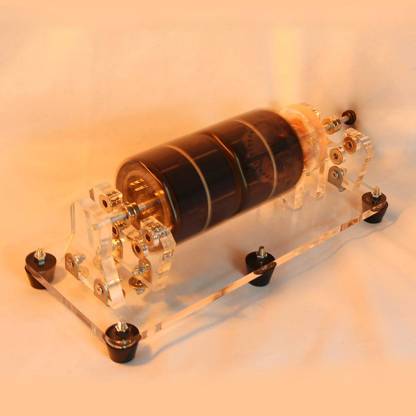 Stark U-Shaped 6-Sided Solar Magnetic Levitation Motor Model with Fan Blade Science Gift